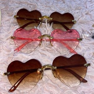 Heart shaped glasses